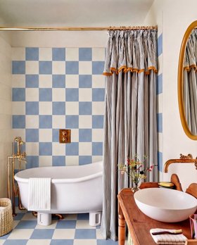 1860 Dapple Blue & Vanilla