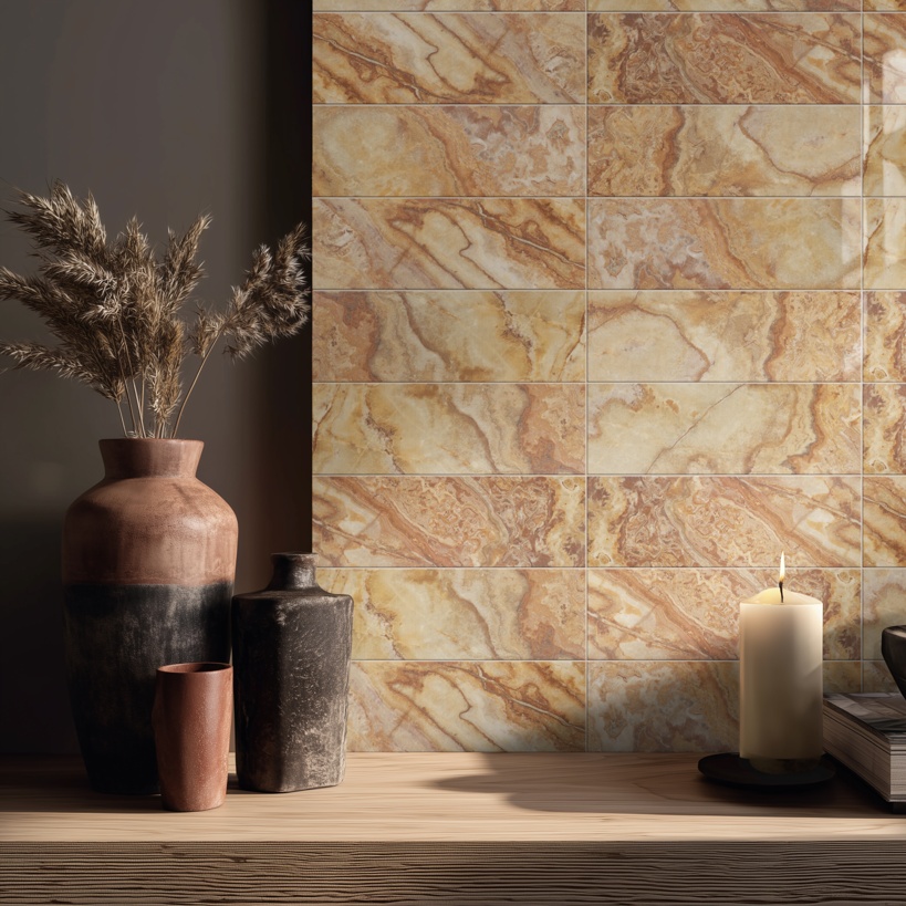 Strata Ochre 10 x 30cm