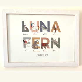 Personalised Name Print