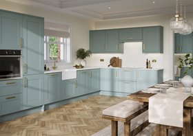 LochAnna Kitchens stocked kitchen Fownhope collection in Fjord