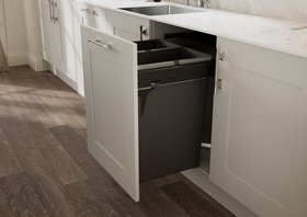 LochAnna Kitchens stocked kitchen Fownhope collection in Chalk White & Sea Blue