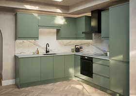 LochAnna Kitchens Tupsley collection in Reed Green