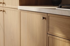 LochAnna Kitchens Orcop collection in Warm Oak