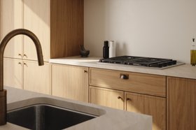 LochAnna Kitchens Orcop collection in Warm Oak