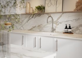 LochAnna Kitchens Orcop collection in Chalk White