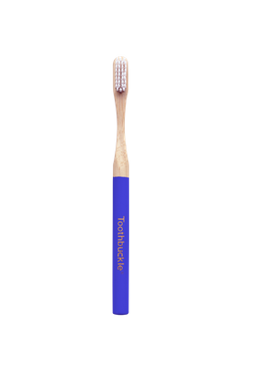 Toothbuckle BLUE Bamboo Toothbrush, Www.toothbuckle.com, £3.00.png