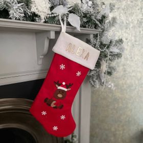 Luxury Handmade Heirloom Christmas Stocking