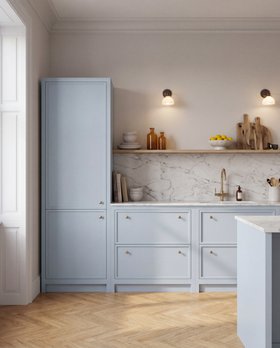 Olive & Olive & Barr Skinny Shaker Kitchen Cabinetry From £12,000 (oliveandbarr.com)