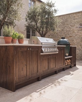 New Launch Olive & Barr Handmade Shaker Outdoor Kitchen From £4,000