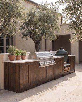 New Launch Olive & Barr Handmade Shaker Outdoor Kitchen From £4,000