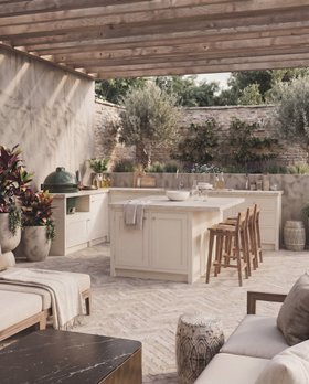New Launch Olive & Barr Handmade Shaker Outdoor Kitchen From £4,000