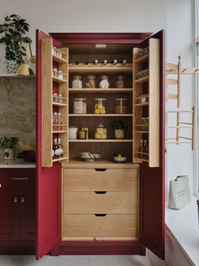 Olive & Barr Handmade Shaker Larder from £4,500 (oliveandbarr.com)