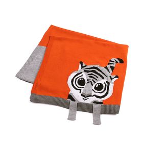 Naturalbabaa Baby Tiger Blanket Orange