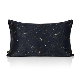 Mulberry Silk Pillowcase Navy | Star & Moon