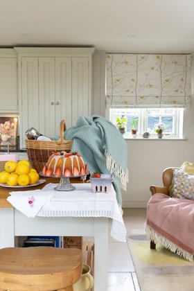 Velvet Duck Egg Wool Throw