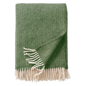 Lima Bottle Green Alpaca Wool Throw