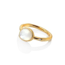 HD X JJ Calm Mother Of Pearl Ring