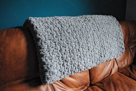 Koala Grey knitted Blanket