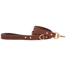 Standard Leather Dog Lead - Brown