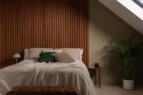 SlatWall Grand Acoustic Sapele Panel