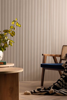 Fluted MDF Wall Panel