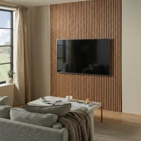 SlatWall Acoustic Golden Oak Slatted Wall Panel