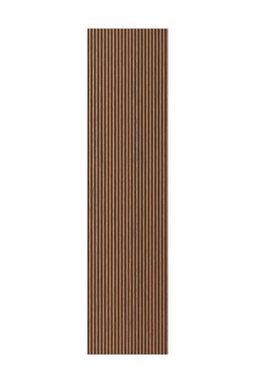 Arborelle Flex Deep Walnut Flexible Fluted Wood Effect Panel
