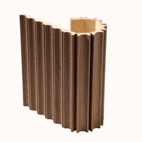 Arborelle Flex Deep Walnut Flexible Fluted Wood Effect Panel