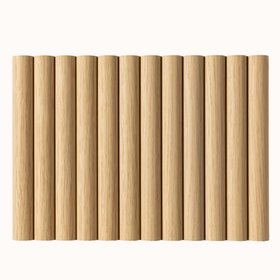 Arborelle Flex Light Oak Flexible Reeded Wood Effect Panel