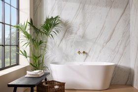 Elemence Calacatta Cream Marble Effect Panel