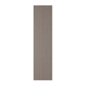 WoodWall Grey Oak Slatted Wood Veneer Wall Panel