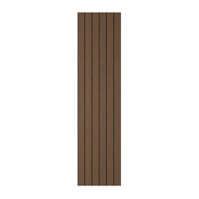 WoodWall Wenge V-Groove Wood Veneer Wall Panel