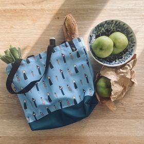 Personalised Family Portrait Tote Bag 