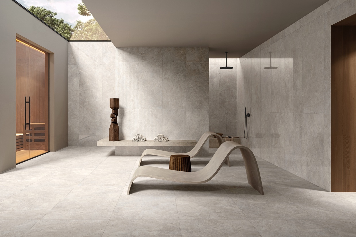 Etherea Ivory 75x150 Matt Ivory Stripe 60x120 Ivory 75x150 Lucido Sand 60x120 Matt