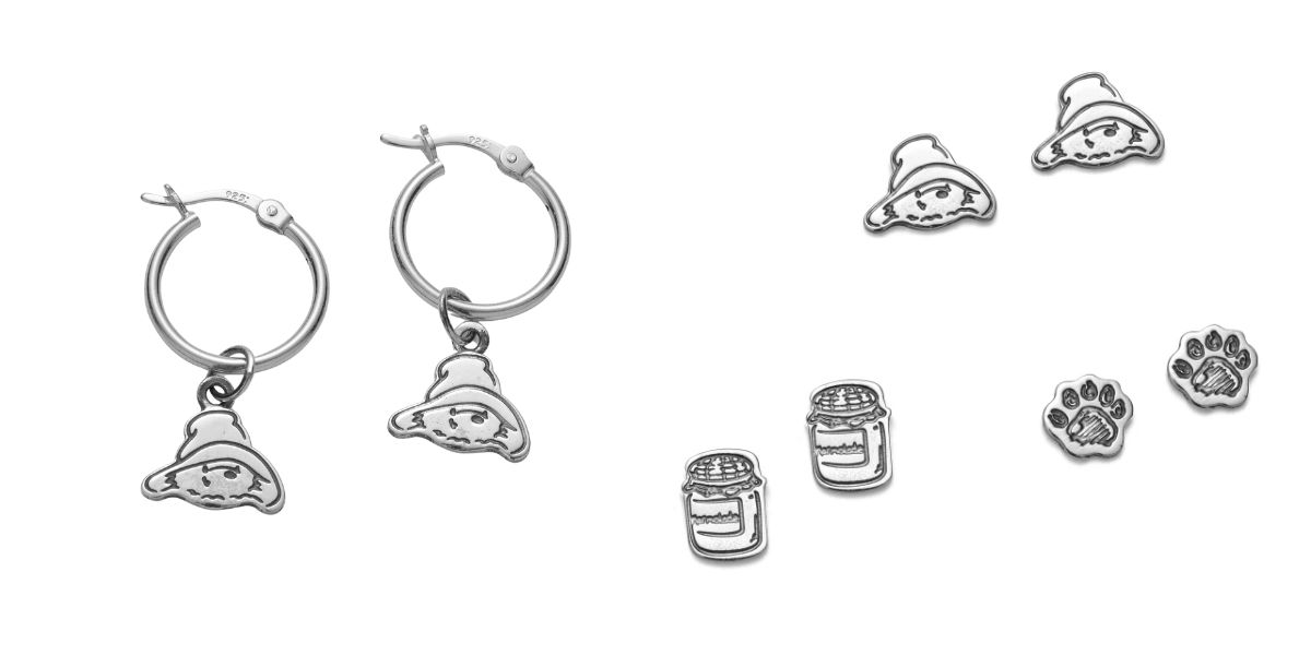 Paddington Paw Hoop Earring