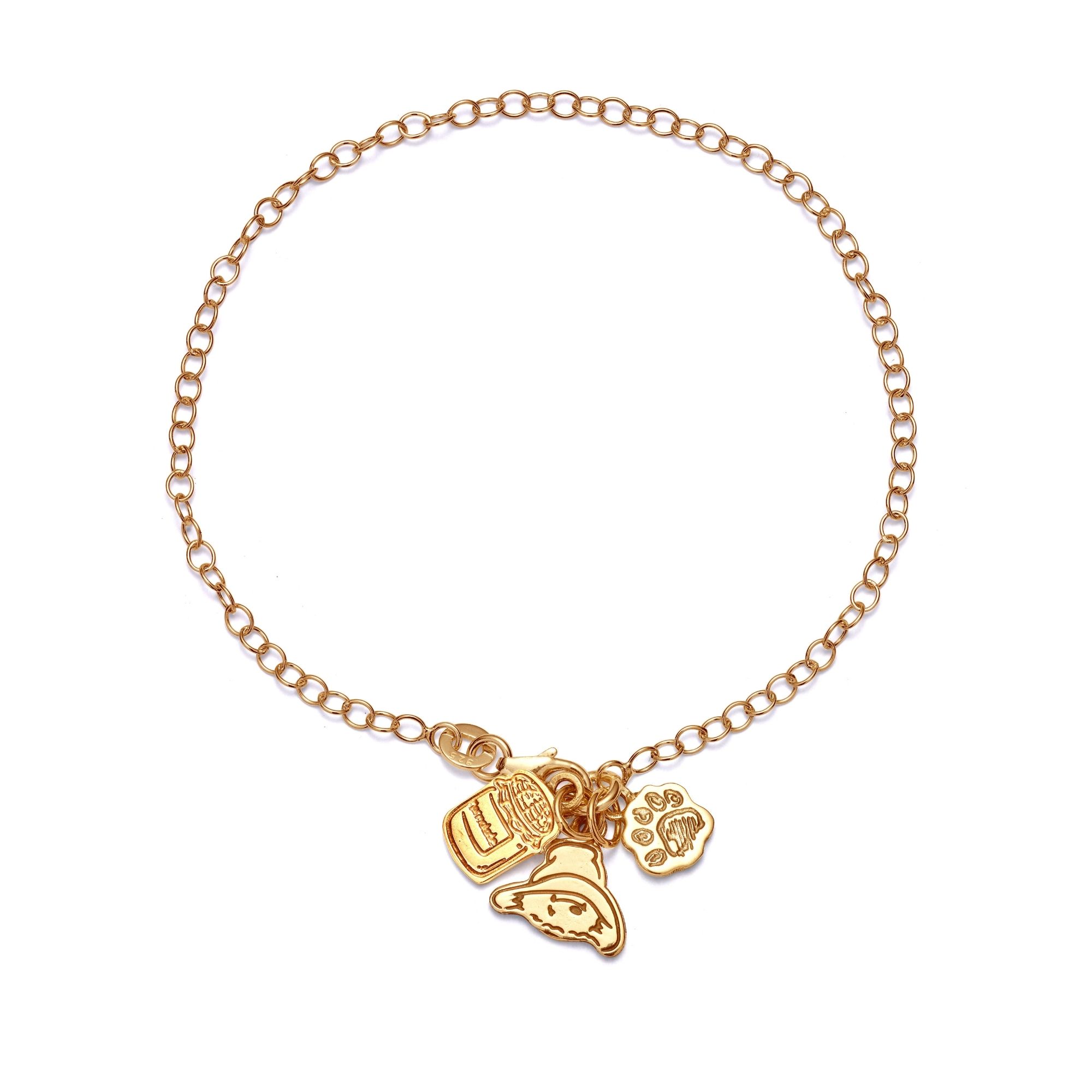 Paddington Triple Charm Bracelet