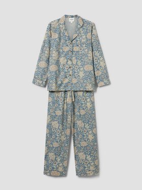 Webbs Blue Double Bough Cotton Trouser Set