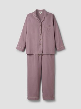 Elderberry Linen Blend Pyjama Trouser Set