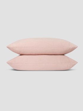 Rose Linen Blend Pillowcases (Pair) - Store only