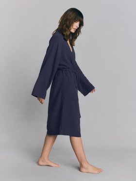 Atlantic Cotton Gauze Robe