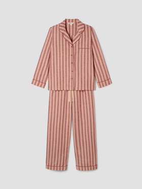 Rhubarb & Rose Pembroke Stripe Linen Blend Trouser Set