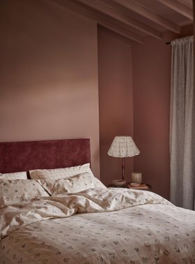 Mindful Cream Hedgerow Floral Cotton Duvet Set