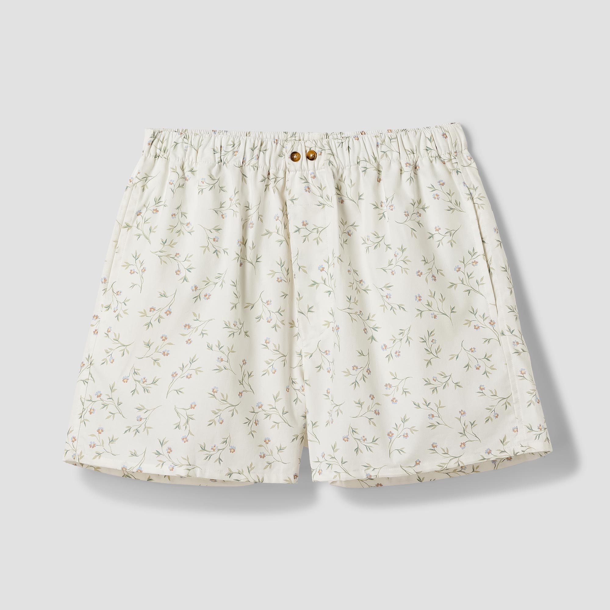 Spring Sprig Floral Cotton Boxer Short