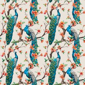 Annabel peacock Floral Pattern Wallpaper