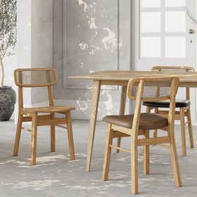 Jenson Dining Chair, Rattan