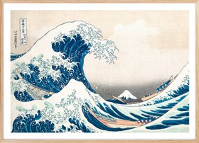 Hokusai - The Great Wave Landscape Poster