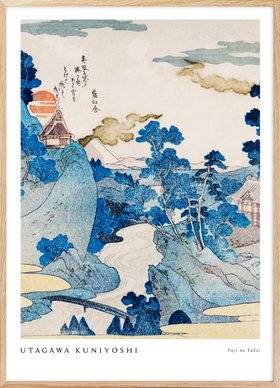 Utagawa Kuniyoshi - Fuji no Yukei Poster