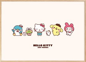 Hello Kitty - Baby Friends Forever Poster