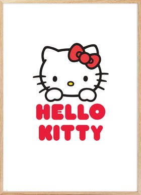 Hello Kitty - Peekaboo Poster
