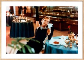 Hepburn at Tiffany’s Poster